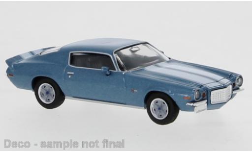 Chevrolet Camaro 1/87 Brekina Z 28 metallic-bleue/blanche 1966 miniature
