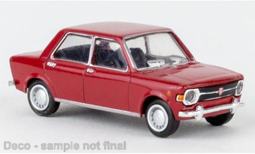 Fiat 128 1/87 Brekina red 1969 diecast model cars