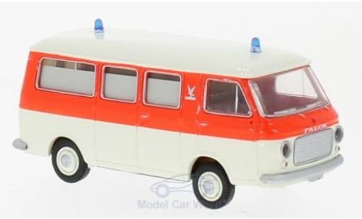 Fiat 238 1/87 Brekina rouge/blanche Falck Krankenwagen miniature