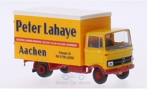 Mercedes LP 608 1/87 Brekina Koffer Peter Lahaye Aachen miniature