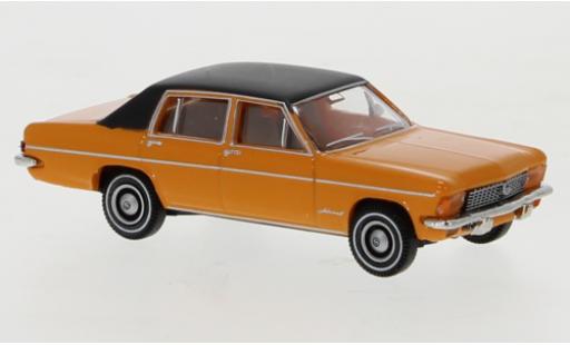 Opel Admiral 1/87 Brekina orange/black 1969 diecast model cars