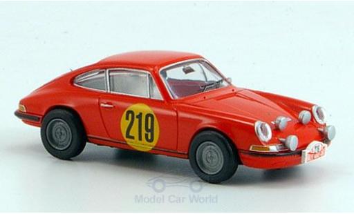 Porsche 911 1/87 Brekina No.219 Rallye Monte-Carlo 1967 miniature