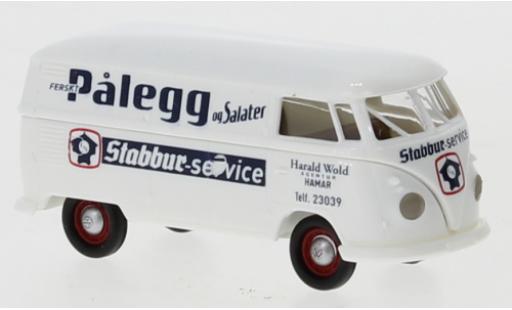 Volkswagen T1 1/87 Brekina b Kasten Palegg Salater 1960 miniature