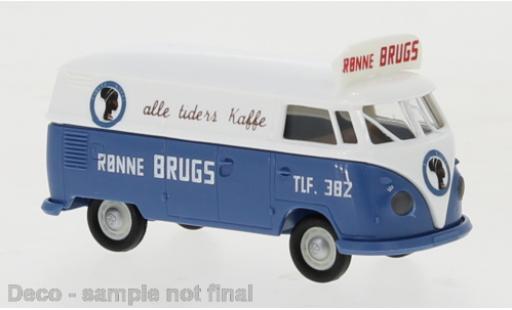 Volkswagen T1 1/87 Brekina b Kasten Ronne Brugs - Cirkel Kaffe 1960 miniature