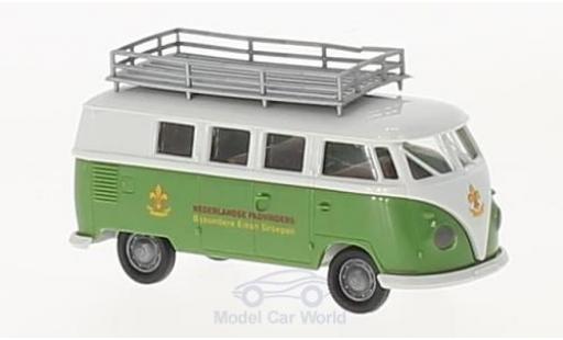 Volkswagen T1 B 1/87 Brekina b Kombi Ned. Padvinders (NL) modellino in miniatura