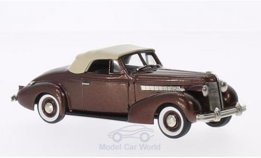 Buick Special 1/43 Brooklin Convertible Coupe M46-C metallic-marron/hellmarron 1937 miniature