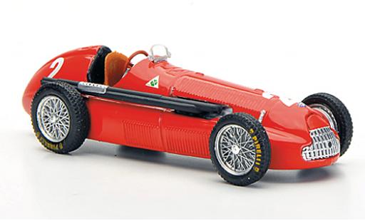 Alfa Romeo 158 1/43 Brumm No.2 formule 1 GP Grande-Bretagne 1950 modellautos