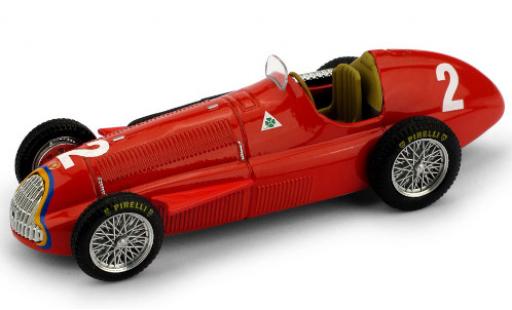Alfa Romeo 159 1/43 Brumm No.2 formule 1 GP Belgique 1951 modellino in miniatura