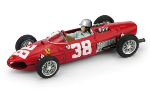 Ferrari 156 1/43 Brumm F1 No.38 formule 1 GP Monaco 1961 modellino in miniatura