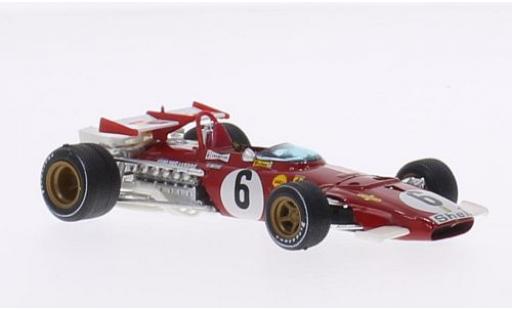 Ferrari 312 1/43 Brumm B No.6 formule 1 GP Italie 1970 coche miniatura
