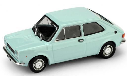 Fiat 127 1/43 Brumm (1a Serie) bleu clair 1971 diecast model cars