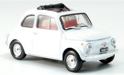 Fiat 500 1/43 Brumm F blanche 1965 modellino in miniatura