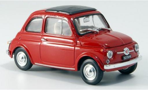 Fiat 500 1/43 Brumm F rouge 1965 coche miniatura