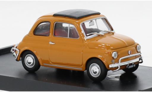 Fiat 500 1/43 Brumm L jaune 1968 miniature