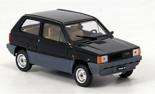Fiat Panda 1/43 Brumm 30 noire 1980 coche miniatura