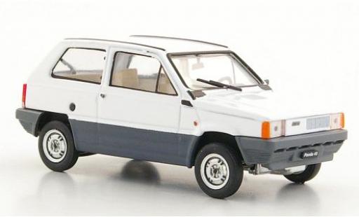 Fiat Panda 1/43 Brumm 45 blanche 1980 coche miniatura