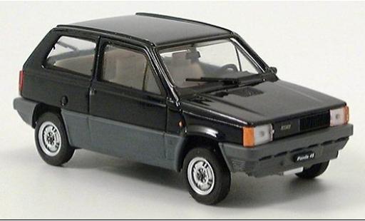 Fiat Panda 1/43 Brumm 45 noire 1980 modellino in miniatura