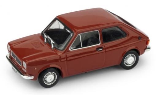 Fiat 127 1/43 Brumm (1.Serie) rouge 1972 miniature
