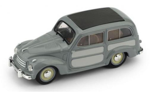 Fiat 500 1/43 Brumm C Belvedere grise/hellgrise 1951 miniature