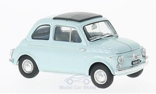 Fiat 500 1/43 Brumm D hellbleue 1964 miniature