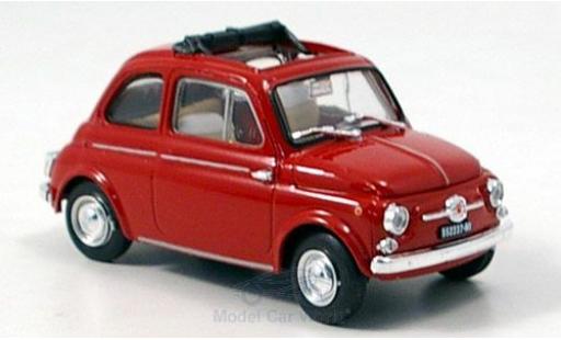 Fiat 500 1/43 Brumm D rouge 1960 miniature