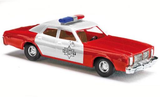 Dodge Monaco 1/87 Busch Finchburg County Sheriff 1976 miniature