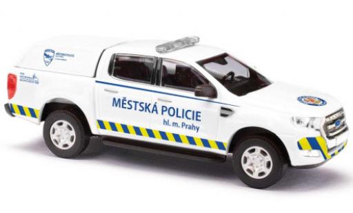 Ford Ranger 1/87 Busch Mestska Policie Praha 2016 diecast model cars