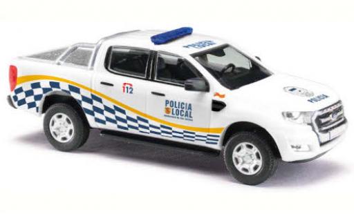 Ford Ranger 1/87 Busch Policia Mallorca 2016 diecast model cars