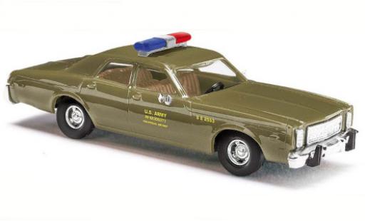 Plymouth Fury 1/87 Busch Military Police 1976 diecast model cars