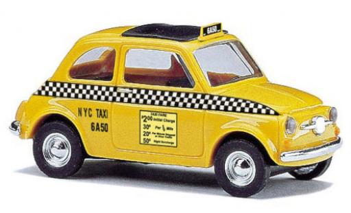 Fiat 500 1/87 Busch NYC Taxi 1965 miniature