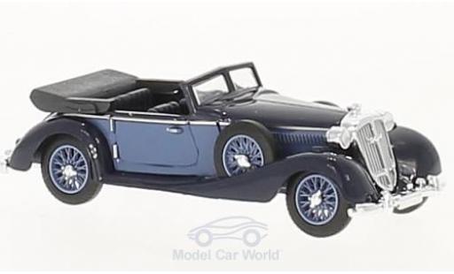 Horch 853 1/87 Busch Cabriolet bleue/dunkelbleue miniature