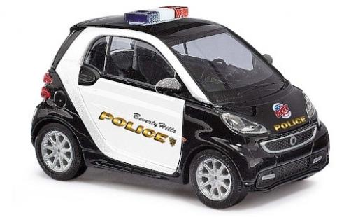 Smart ForTwo 1/87 Busch Fortwo Beverly Hills Police 2012 miniature