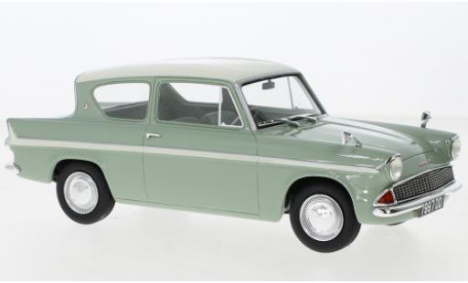 Ford Anglia 1/18 Cult Scale Models 105E green/beige RHD 1961 diecast model cars