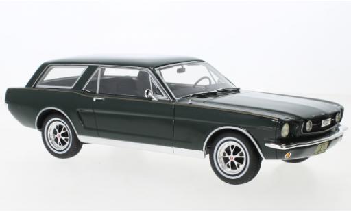 Ford Mustang 1/18 Cult Scale Models verde 1965 coche miniatura