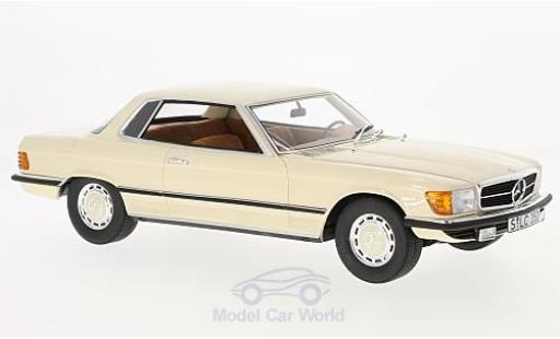 Mercedes 350 1/18 Cult Scale Models SLC (C107) hellbeige 1973 miniature