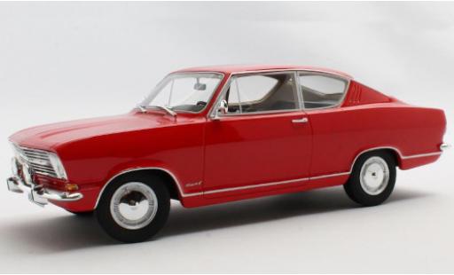 Opel Kadett 1/18 Cult Scale Models B Coupe rouge 1966 Kiemen-Coupe miniature