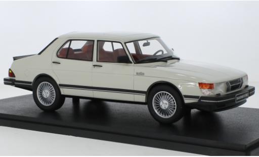 Saab 900 1/18 Cult Scale Models Turbo blanche 1983 miniature