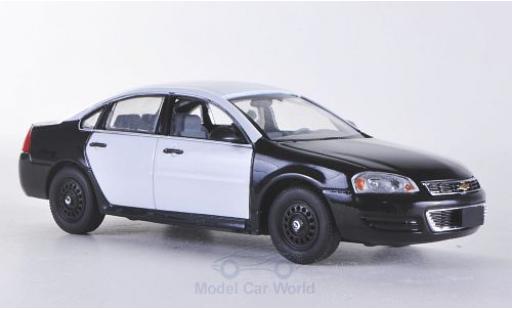 Chevrolet Impala 1/43 First Response noire/blanche 2011 mit Polizei-Zubehör miniature