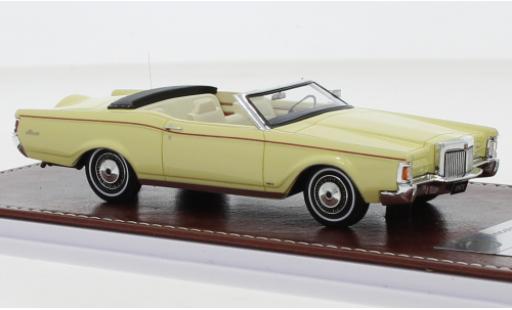 Lincoln Mark 1/43 GIM   Great Iconic Models III Convertible jaune 1971