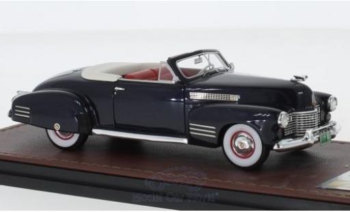 Cadillac Series 62 1/43 GLM Convertible Coupe metallise bleue 1941 miniature
