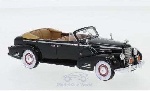Cadillac V16 1/43 GLM Series 90 Fleetwood Sedan Convertible noire 1938 miniature