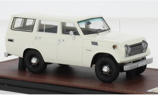 Toyota Land Cruiser 1/43 GLM FJ55 blanche 1979 miniature