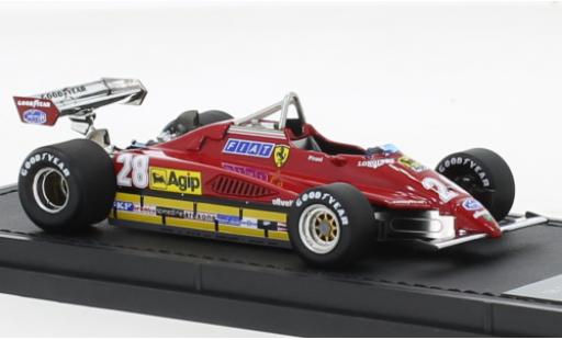 Ferrari 126 1/43 GP Replicas C2 No.28 Scuderia Formel 1 1982 modellino in miniatura