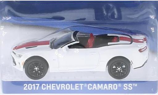 Chevrolet Camaro 1/64 Greenlight SS blanche/rouge 2017 sans Vitrine miniature