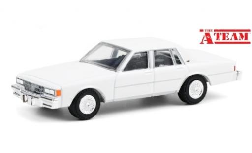 Chevrolet Caprice Classic 1/64 Greenlight blanche 1980 The A-Team (TV-Serie) miniature