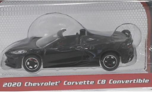 Chevrolet Corvette 1/64 Greenlight (C8) Convertible black 2020 diecast model cars