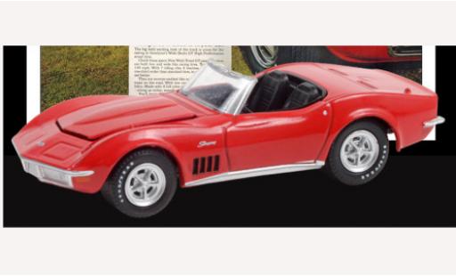 Chevrolet Corvette 1/64 Greenlight Convertible red AEG 1969 Wide Boots GT diecast model cars