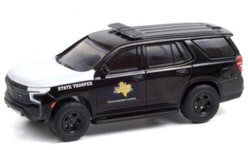 Chevrolet Tahoe 1/64 Greenlight Police Pursuit Vehicle Texas Highway Patrol 2021 State Trooper Polizei (USA) diecast model cars