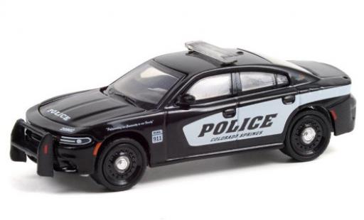 Dodge Charger 1/64 Greenlight Colorado Springs Police 2021 modellino in miniatura