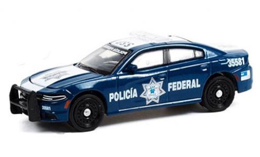 Dodge Charger 1/64 Greenlight Policia Federal SSP 2017 modellino in miniatura